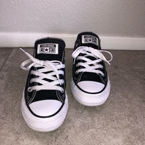 Black converse